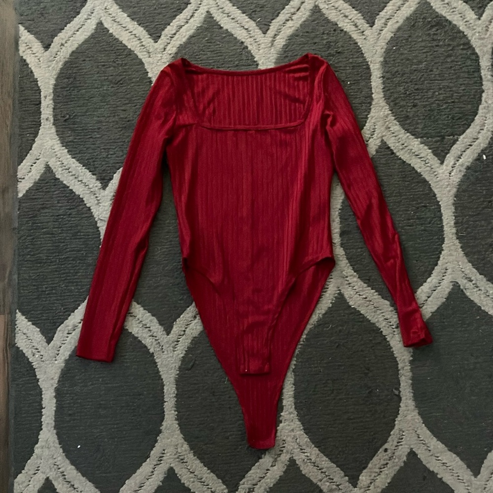 Red Women’s Body Suit